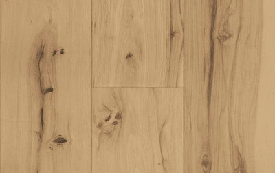 Australian Select Timbers Hickory Impressions Homestead Engineered Timber Flooring 12/2mm Flaxseed Swatch