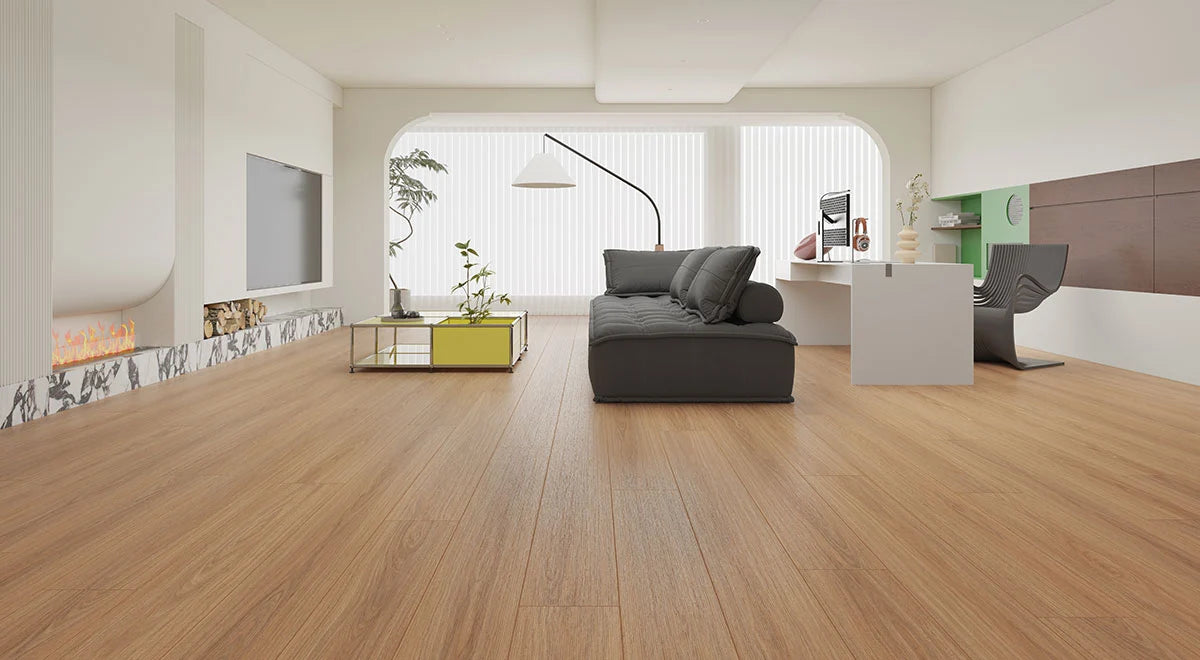 Clever Choice Hydro Pro Grand Laminate Flooring 12mm Vivid Spotted Gum flooring room setting