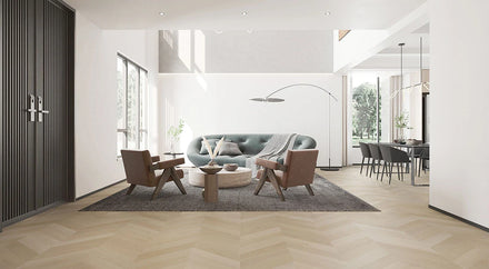 Clever Choice Immortal Chevron Hybrid Flooring 9mm