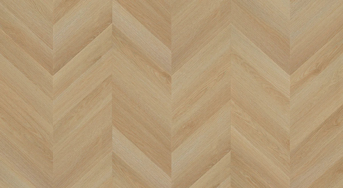Clever Choice Immortal Chevron Hybrid Flooring 9mm Hera Swatch