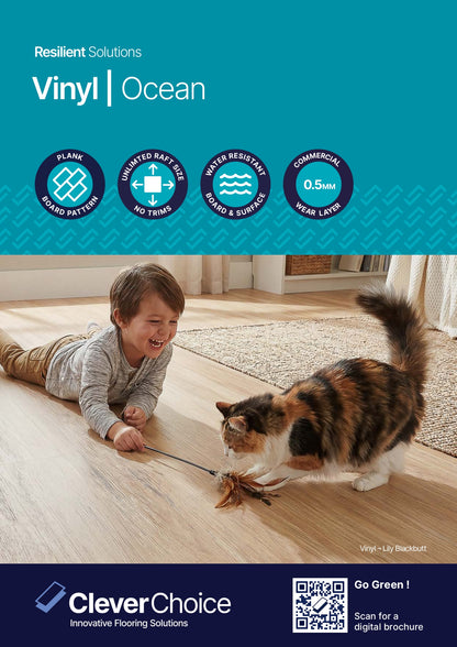 Clever Choice Ocean Luxury Vinyl Plank 4.5mm brochure cover