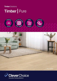Clever Choice Pure Engineered Timber Flooring T&G 14/2mm
