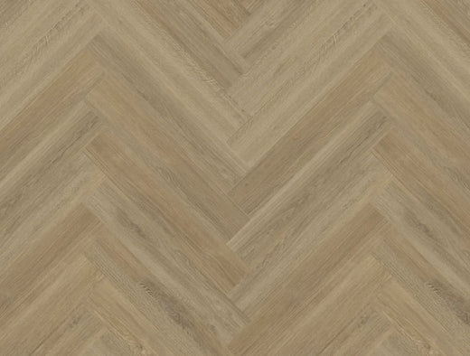Elsa Herringbone Luxury Vinyl Plank Flooring 2.5mm Harvest Oak Swatch