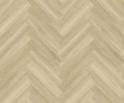 Elsa Herringbone Luxury Vinyl Plank Flooring 2.5mm Savannah Oak Swatch
