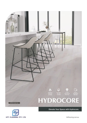 HTT Hydrocore AC4 Laminate Flooring 8mm Brochure Cover