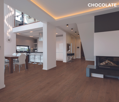 Hurford Genuine Oak Prime Grade Engineered Timber 15/4mm – Chocolate Setting