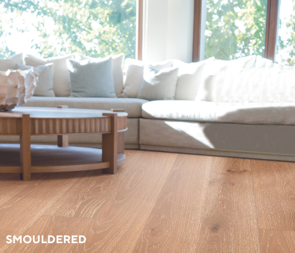 Hurford Genuine Oak Prime Grade Engineered Timber 15/4mm – Smouldered Setting