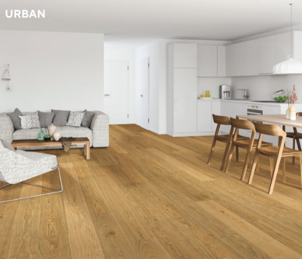 Hurford Genuine Oak Prime Grade Engineered Timber 15/4mm – Urban Setting
