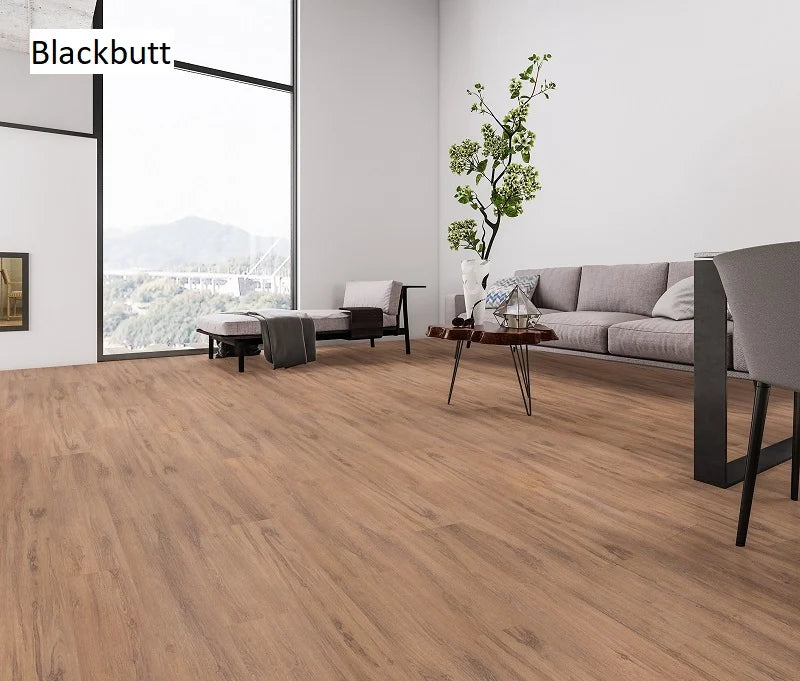 NFD Illusions Luxury Vinyl Plank Flooring 5mm Blackbutt Setting