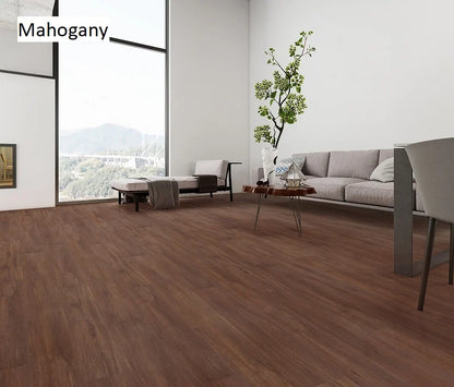 NFD Illusions Luxury Vinyl Plank Flooring 5mm Mahogany Setting