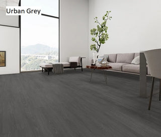 NFD Illusions Luxury Vinyl Plank Flooring 5mm Urban Grey Setting