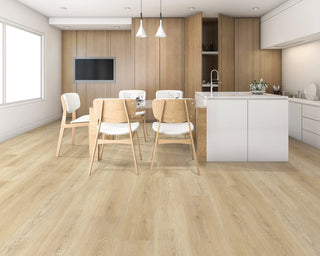 NFD Tranquility Luxury Vinyl Plank Flooring 5mm Coastline Oak Swatch