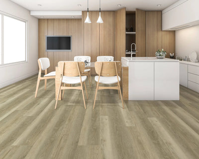 NFD Tranquility Luxury Vinyl Plank Flooring 5mm Hazel Oak Swatch