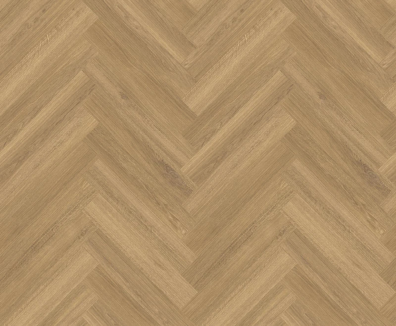 Pallas Deluxe Herringbone Hybrid Flooring 7.5mm Harvest Oak Swatch