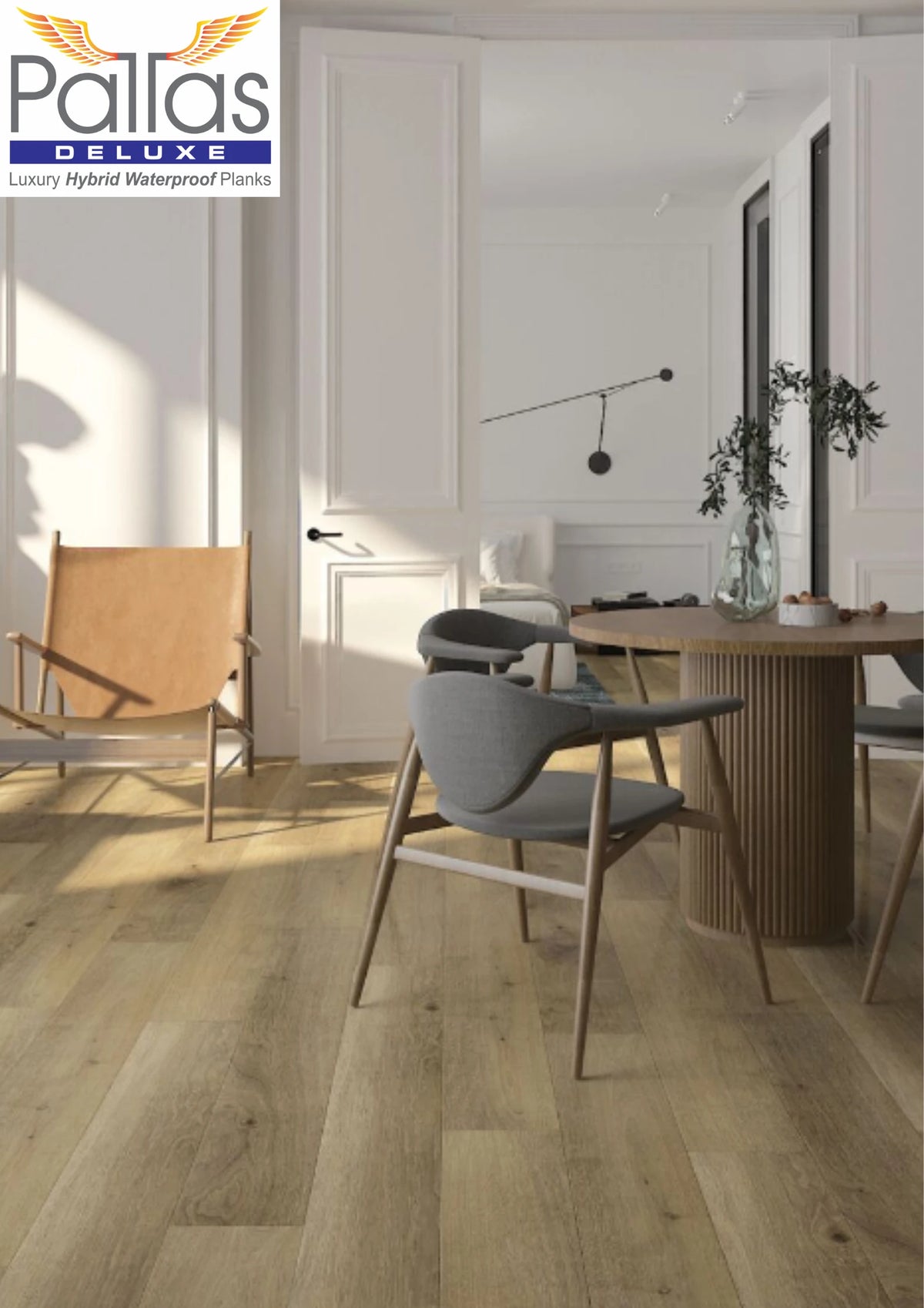 Pallas Deluxe Hybrid Flooring 7.5mm