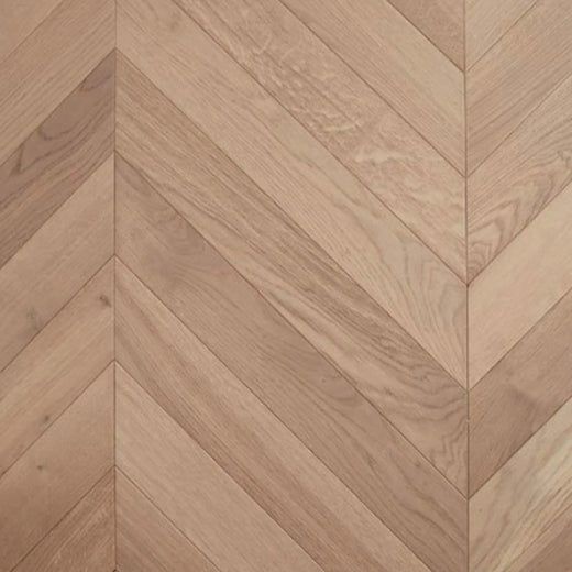 Preference De Marque Oak Chevron Engineered Timber Flooring 15/4mm 120mm Sauvignon Swatch