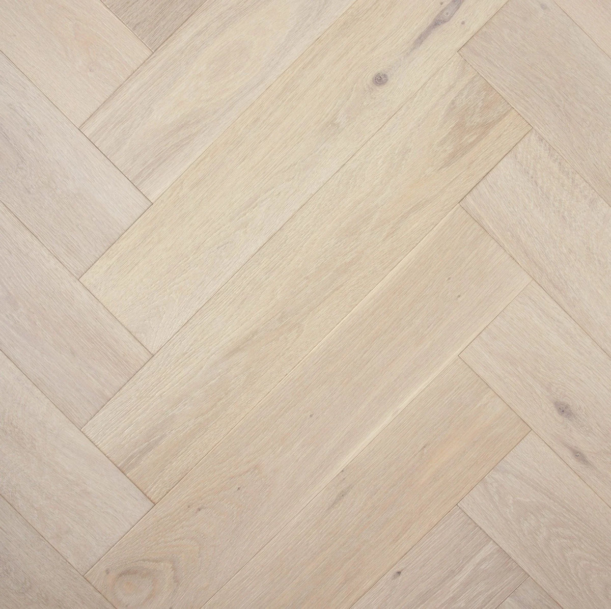 Preference De Marque Oak Herringbone Engineered Timber Flooring 15/4mm 120mm Chateau Grey Swatch