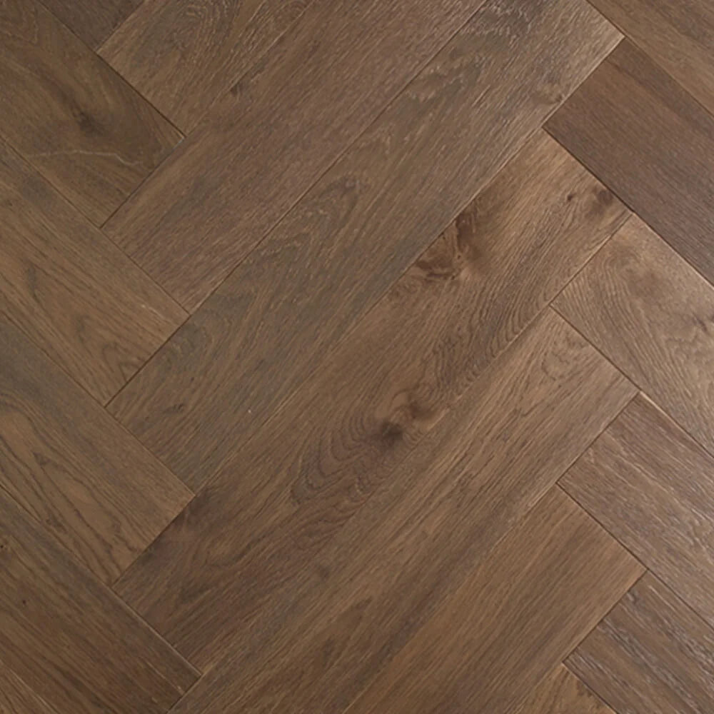 Preference De Marque Oak Herringbone Engineered Timber Flooring 15/4mm 120mm Vintage 2 Swatch