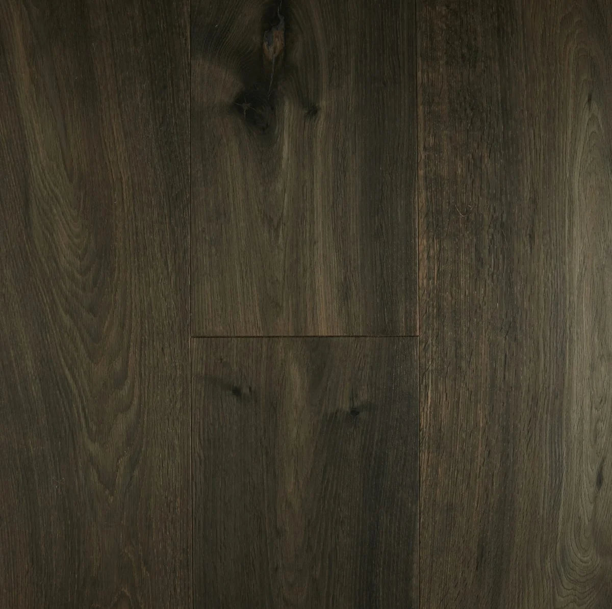 Preference De Marque Oak Herringbone Engineered Timber Flooring 15/4mm 120mm Wide Plank Ash Grey Swatch