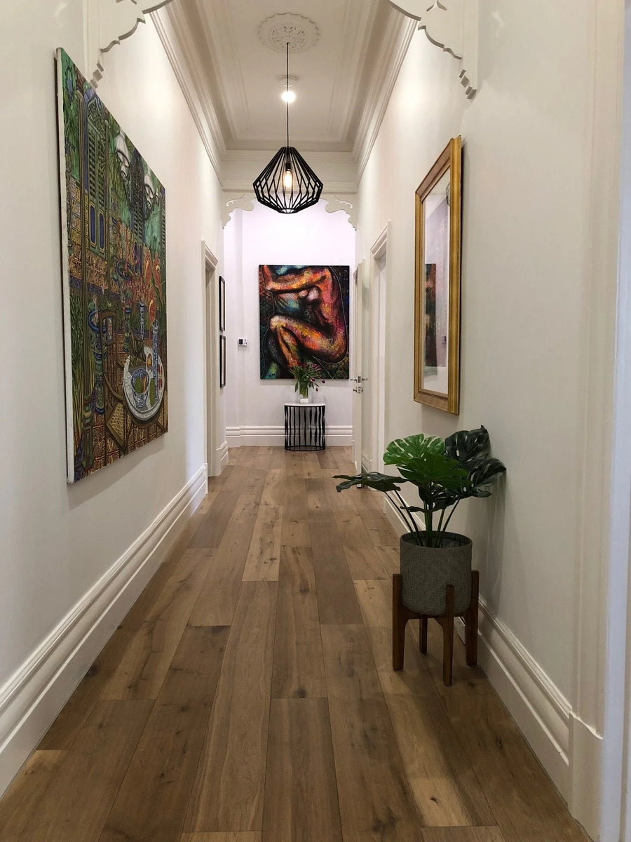 Preference De Marque Oak Herringbone Engineered Timber Flooring 21/6mm 120mm