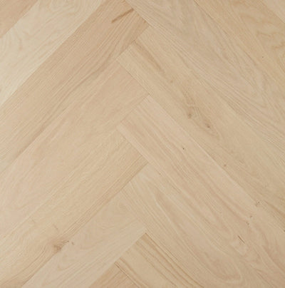 Preference De Marque Oak Herringbone Engineered Timber Flooring 21/6mm 120mm Raw Swatch
