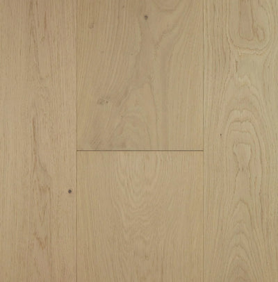 Preference De Marque Oak Wide Plank Engineered Timber Flooring 15/4mm 240mm Polar Ice Swatch
