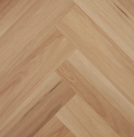 Preference Easi-Plank SPC Herringbone Hybrid Flooring 8mm Natural Blackbutt Swatch