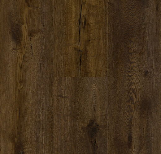 Preference Easi-plank SPC Hybrid Flooring 7.5mm Deep Brown Swatch