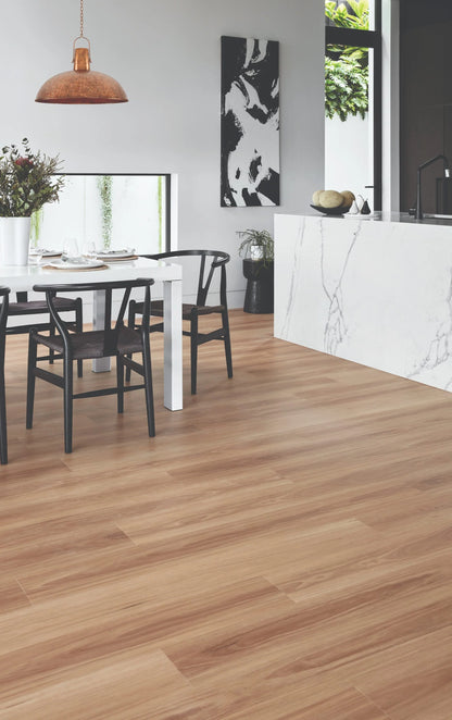Preference Easi-plank SPC Hybrid Flooring 7.5mm Natural Blackbutt Setting