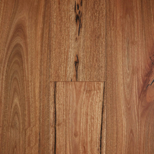 Preference Fiddleback Australian Hardwood Rustic Engineered Timber Flooring 14/3mm 189mm Rustic Spotted Gum Swatch