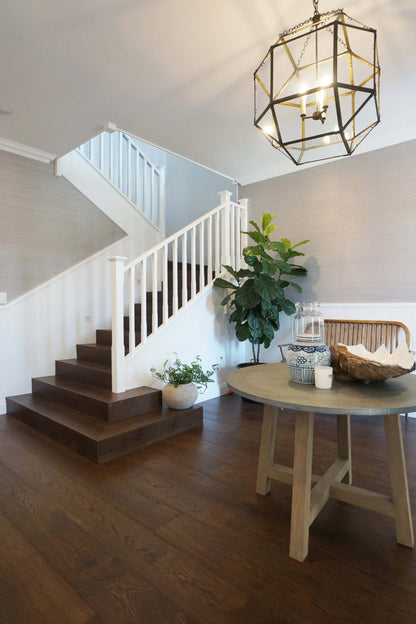 Preference Prestige Oak European Oak Engineered Timber Flooring 15/4mm Hb Dark Brown Setting