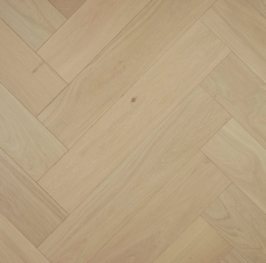 Preference Pronto European Oak Herringbone Engineered Timber Flooring 14/3mm Golden Sands Swatch
