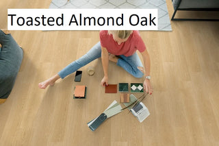 Premium Floors Clix Plus Laminate Flooring 8mm - Toasted Almond Oak room setting