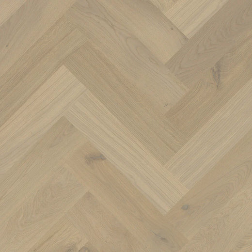 Premium Floors Nature’s Oak Herringbone Engineered Timber Flooring 14mm Aspen Grey Swatch