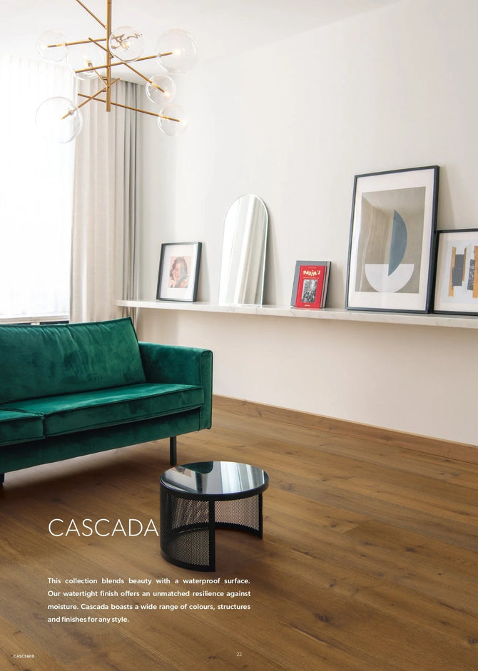 Quick-Step Cascada Engineered Timber Flooring 13/2.5mm