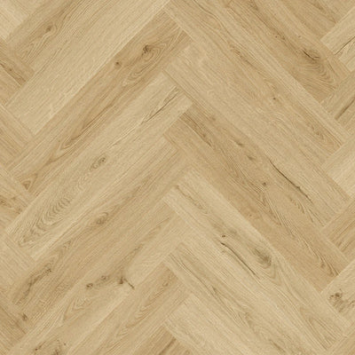 Quick-Step Ciro Herringbone Hybrid Flooring 6mm Botanic Beige Swatch