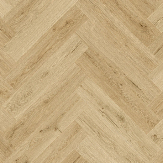 Quick-Step Ciro Herringbone Hybrid Flooring 6mm Botanic Beige Swatch