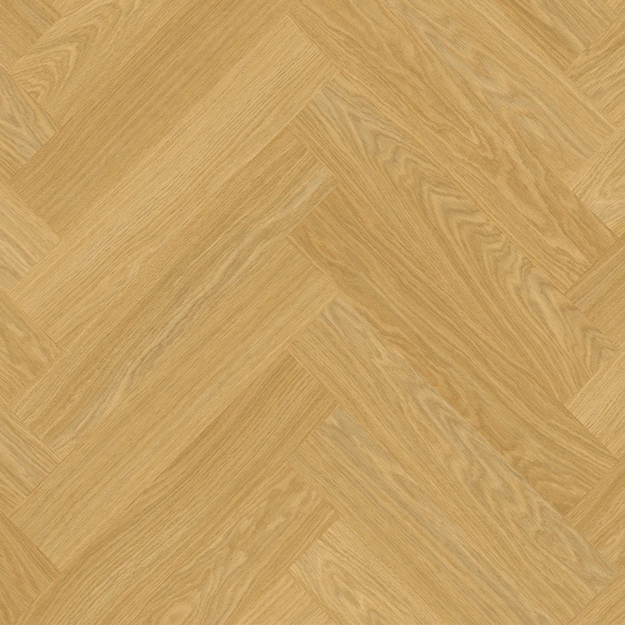 Quick-Step Ciro Herringbone Hybrid Flooring 6mm Pure Oak Honey Swatch