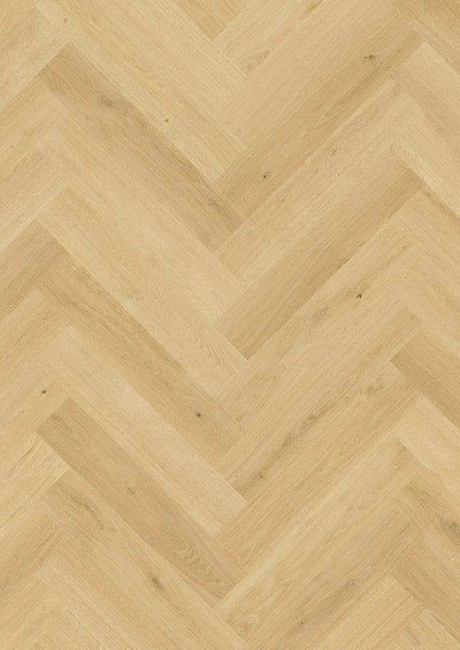 Quick-Step Impressive Design Herringbone Laminate Flooring 8mm Nutmeg Oak Swatch