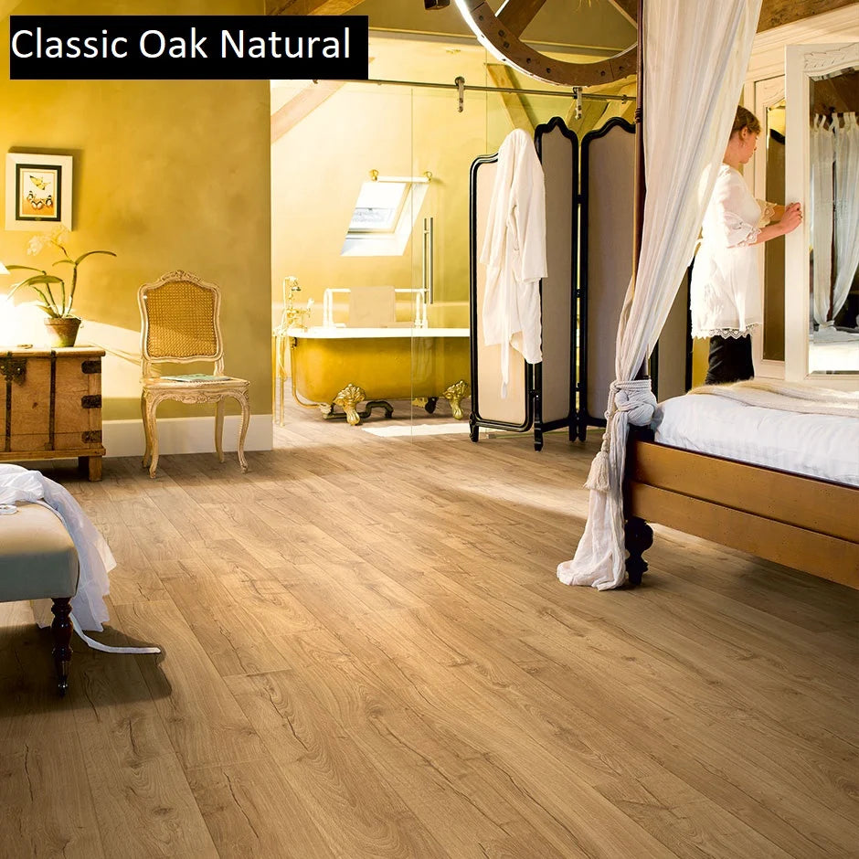 Quick-Step Impressive Laminate Flooring 8mm Classic Oak Natural Setting