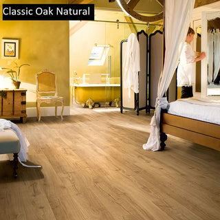 Quick-Step Impressive Laminate Flooring 8mm Classic Oak Natural Setting