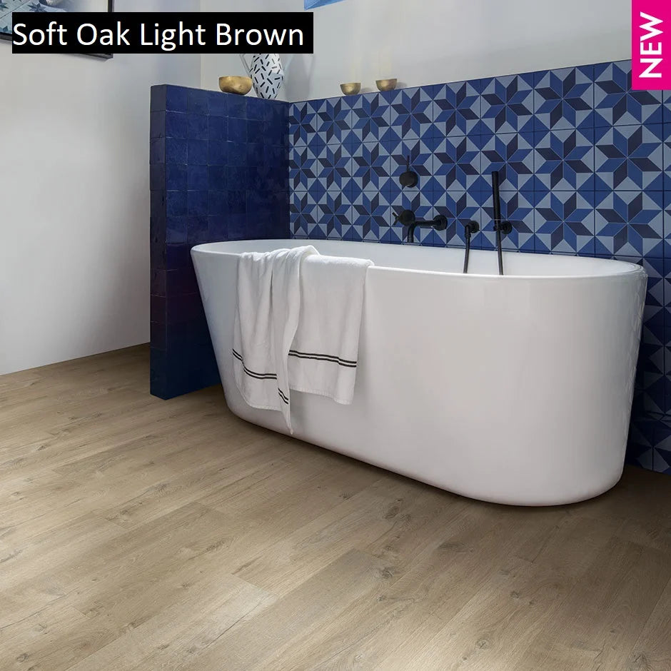 Quick-Step Impressive Laminate Flooring 8mm Soft Oak Light Brown Setting