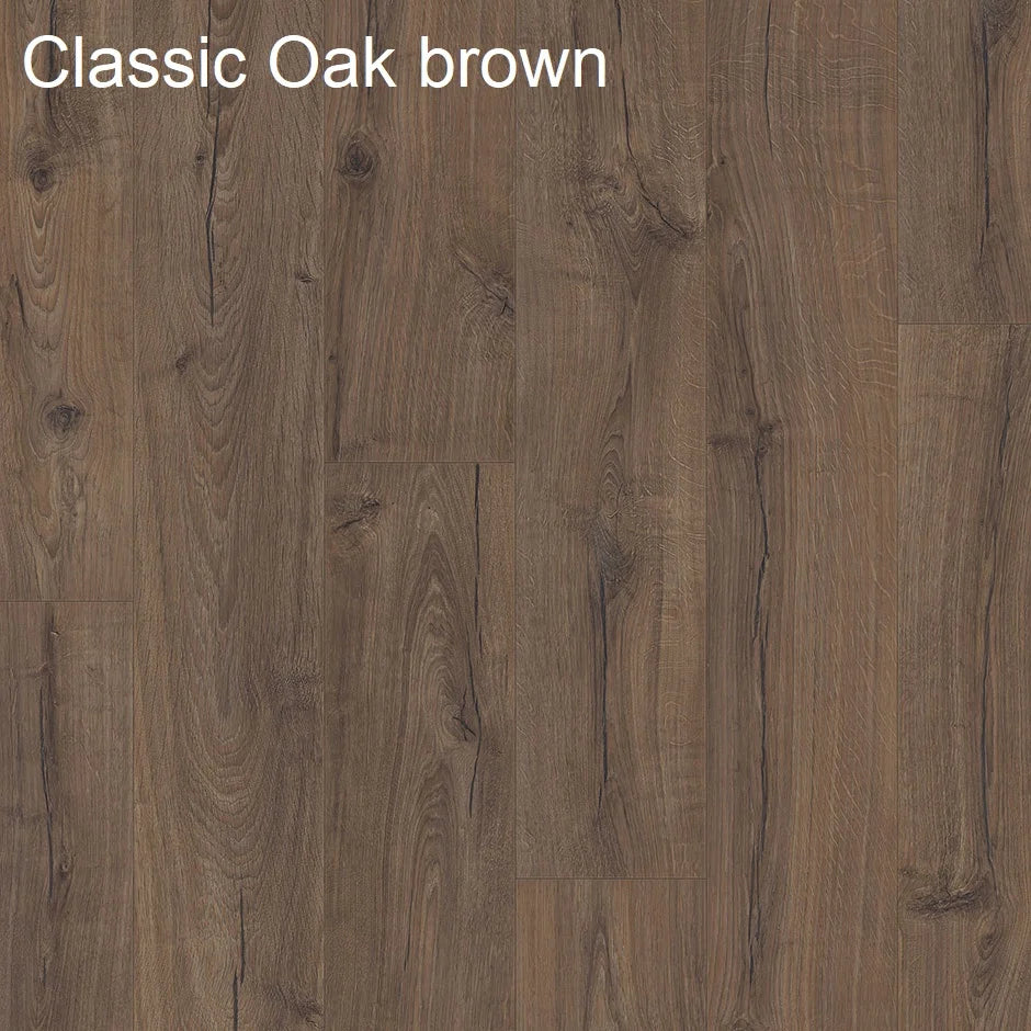 Quick-Step Impressive Ultra Laminate Flooring 12mm Classic Oak Brown Swatch