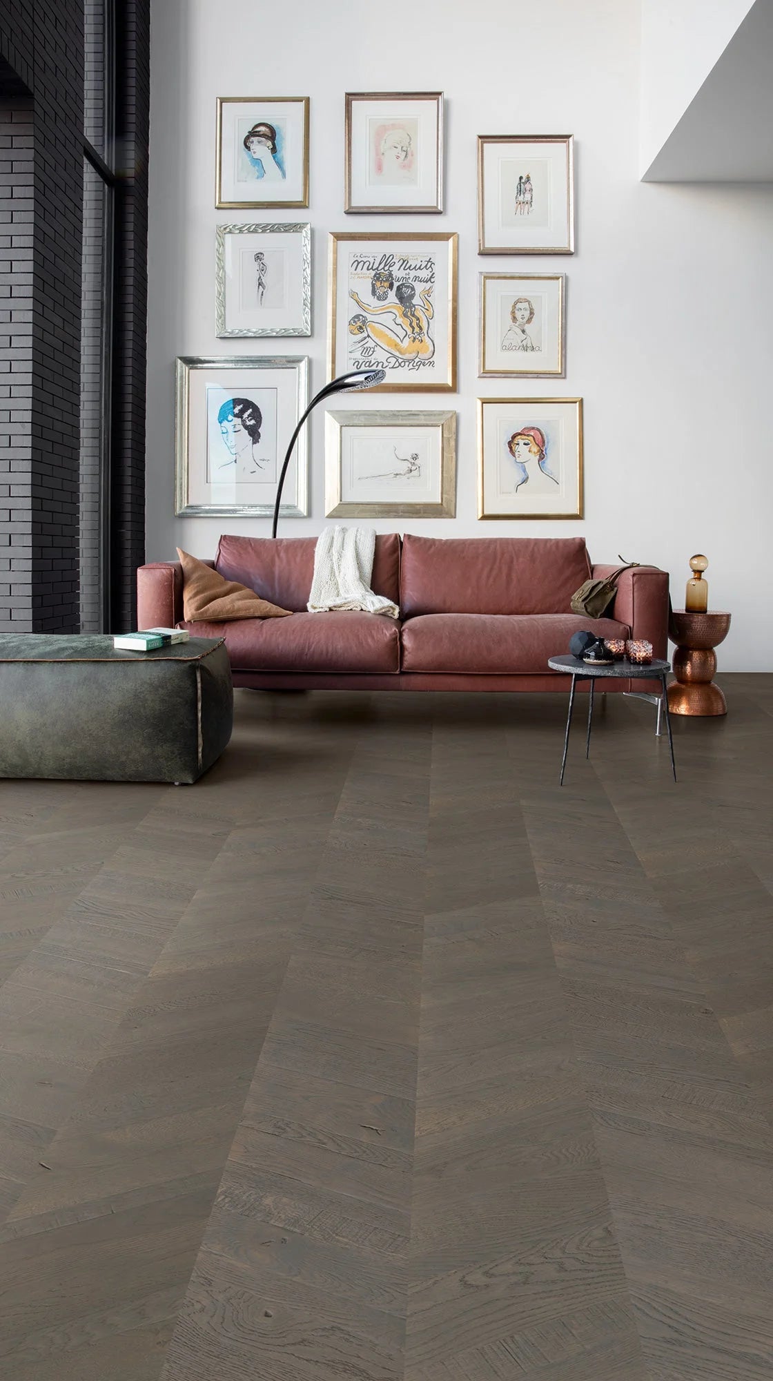 Quick-Step Intenso Chevron Engineered Timber Flooring 13/2.5mm Chevy Oak Extra Matt Setting