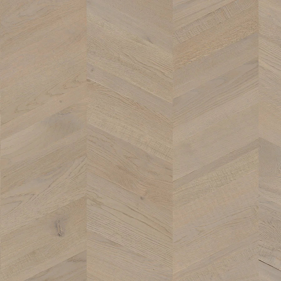 Quick-Step Intenso Chevron Engineered Timber Flooring 13/2.5mm Merino Grey Oak Extra Matt Swatch
