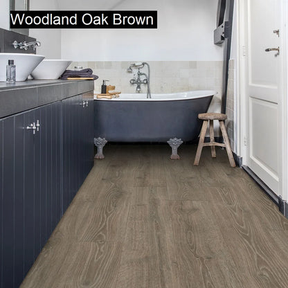 Quick-Step Majestic Laminate Flooring 9.5mm Woodland Oak Brown Setting