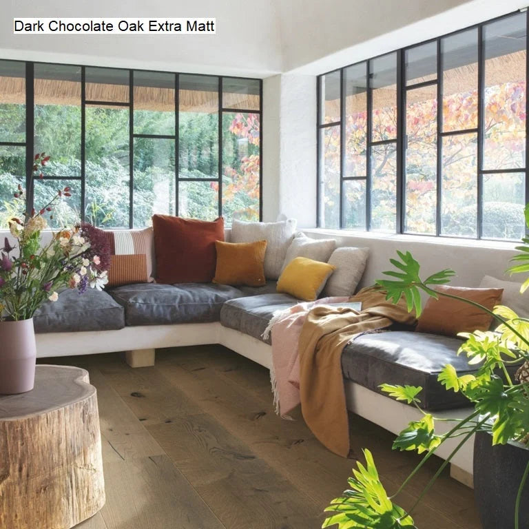 Quick-Step Massimo Engineered Timber Flooring 14/2.5mm 260mm Dark Chocolate Oak Extra Matt Setting