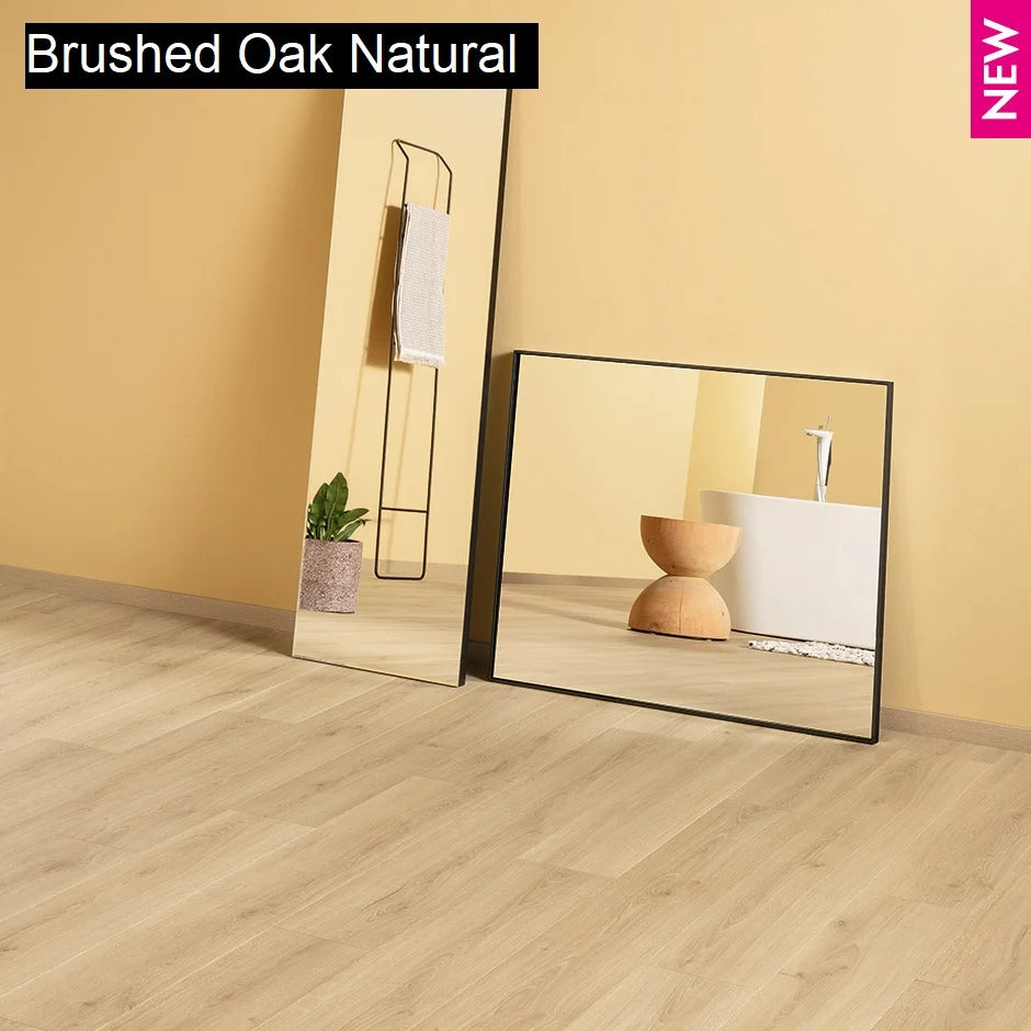 Quick-Step Perspective Nature Laminate Flooring 9mm Brushed Oak Natural Setting
