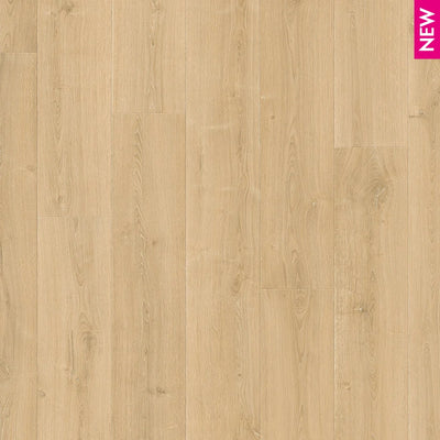 Quick-Step Perspective Nature Laminate Flooring 9mm Brushed Oak Natural Swatch