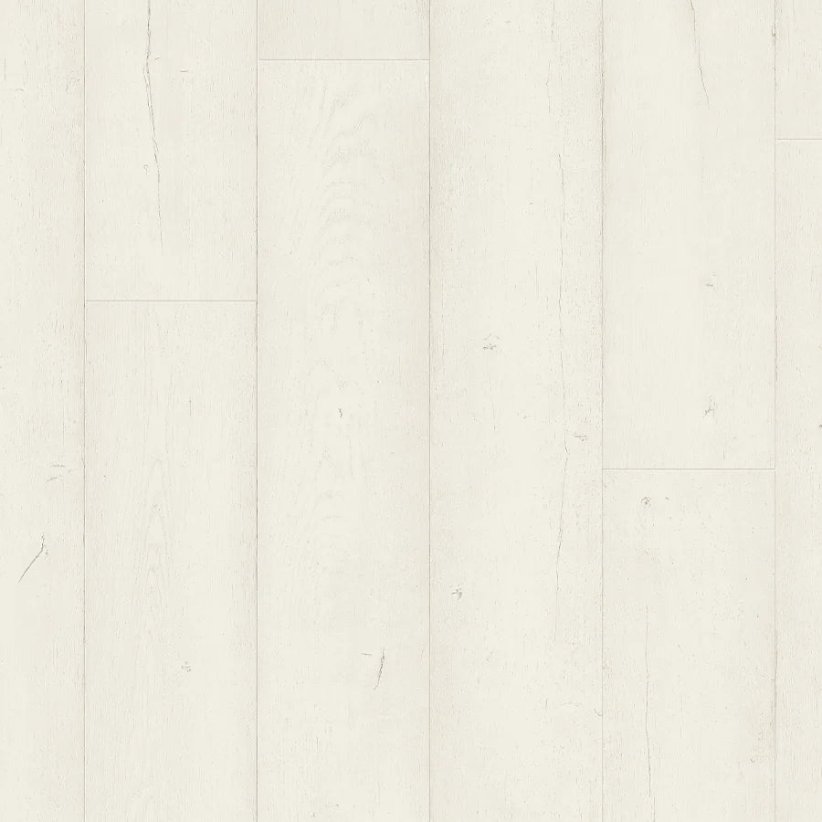 Quick-Step Perspective Nature Laminate Flooring 9mm Painted Oak White Swatch